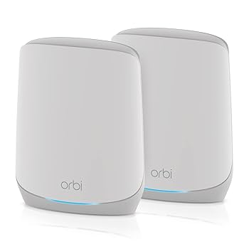 NETGEAR トライバンドメッシュルーター 2台セット　新品未使用 Amazon | 【正規品】ネットギア NETGEAR Orbi WiFi6 メッシュ